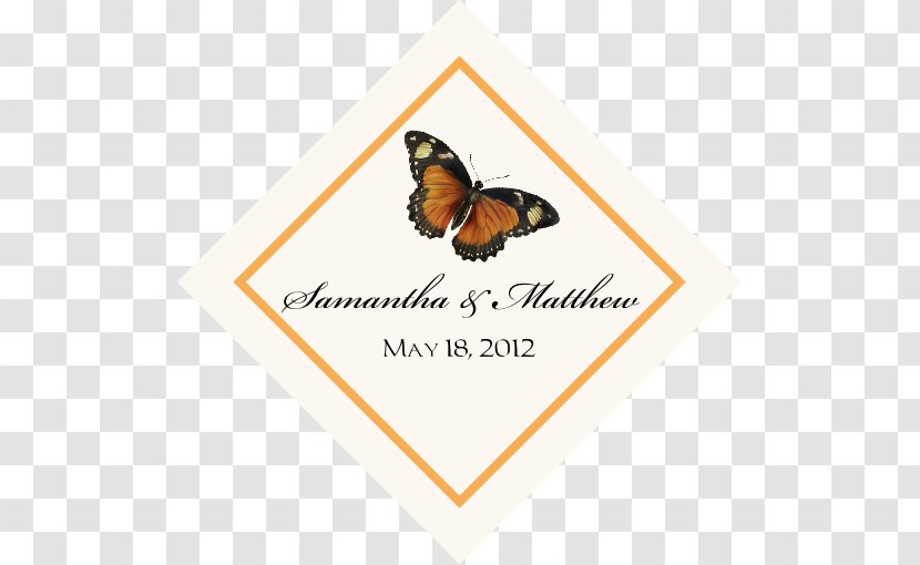 Monarch Butterfly Wedding Invitation Gift - Arthropod Transparent PNG