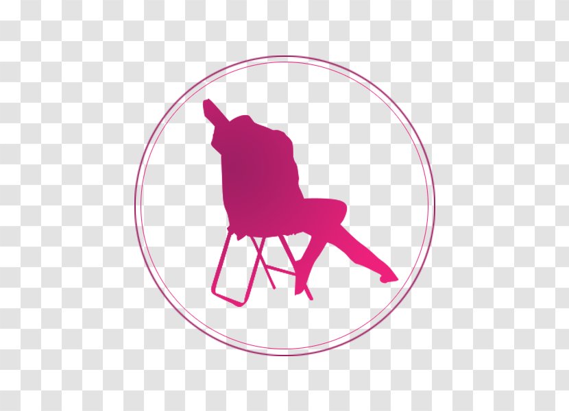 Logo Silhouette Font - Pink Transparent PNG