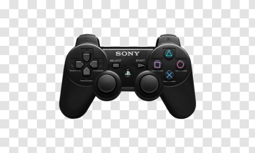 PlayStation 2 Black 3 Game Controllers - Playstation Accessories - Video Consoles Transparent PNG