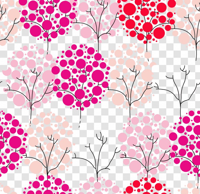 Clip Art - Floristry - Pink Crown Decoration Pattern Transparent PNG