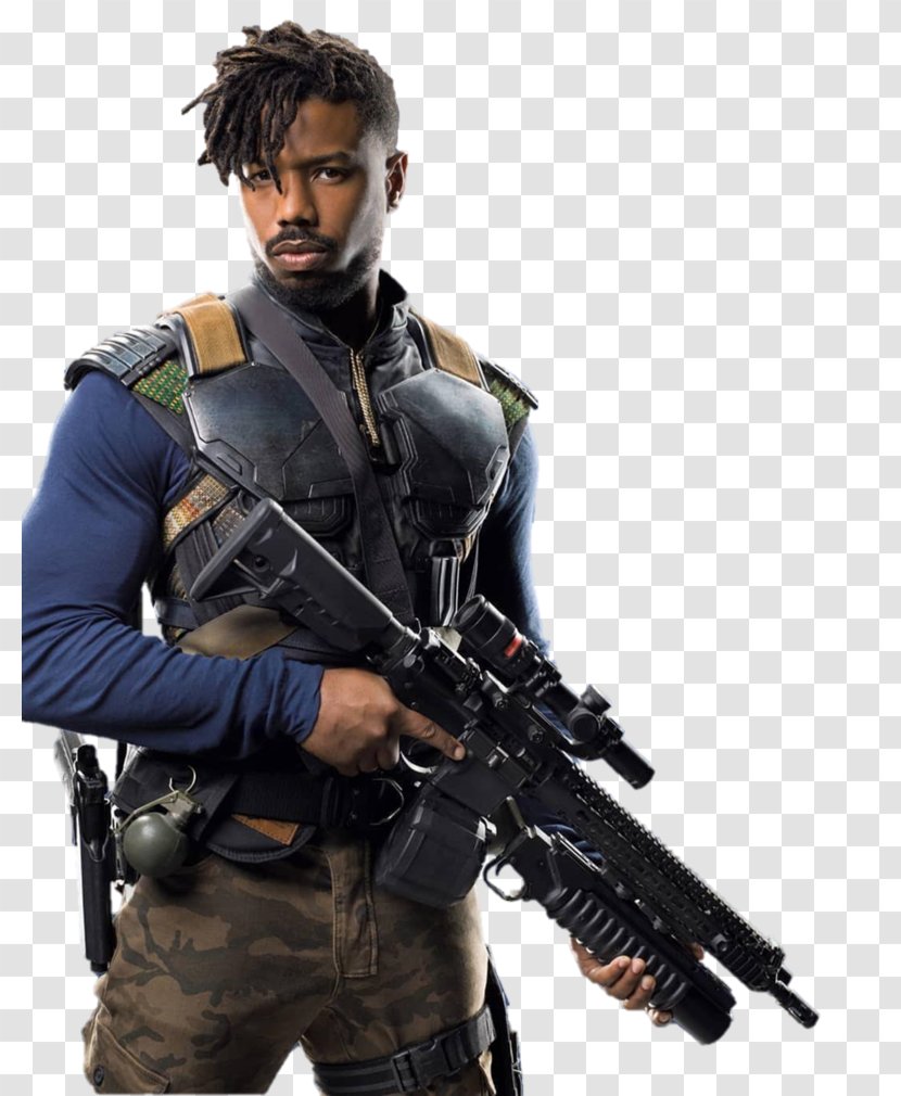 Michael B. Jordan Erik Killmonger Black Panther YouTube Supervillain - Tree - Marvel Transparent PNG