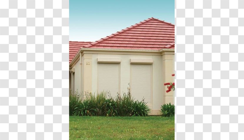 Window Roof Shade Property Residential Area - House - Blinds Transparent PNG