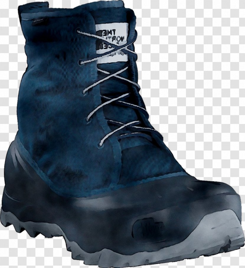 Snow Boot Shoe Walking - Blue - Hiking Transparent PNG