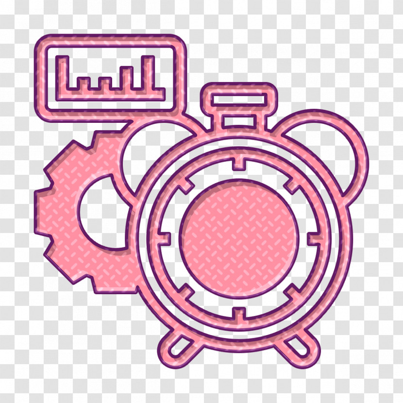 Time Icon Performance Icon Business Strategy Icon Transparent PNG