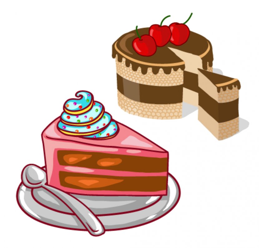 Cupcake Chocolate Cake Transparent PNG
