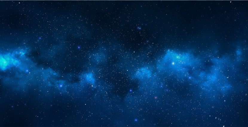 Desktop Wallpaper Blue Space Nebula - Visual Effects Transparent PNG