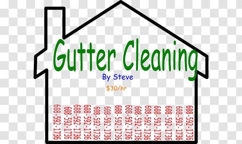 Gutters Roof Clip Art - Text - Royaltyfree Transparent PNG