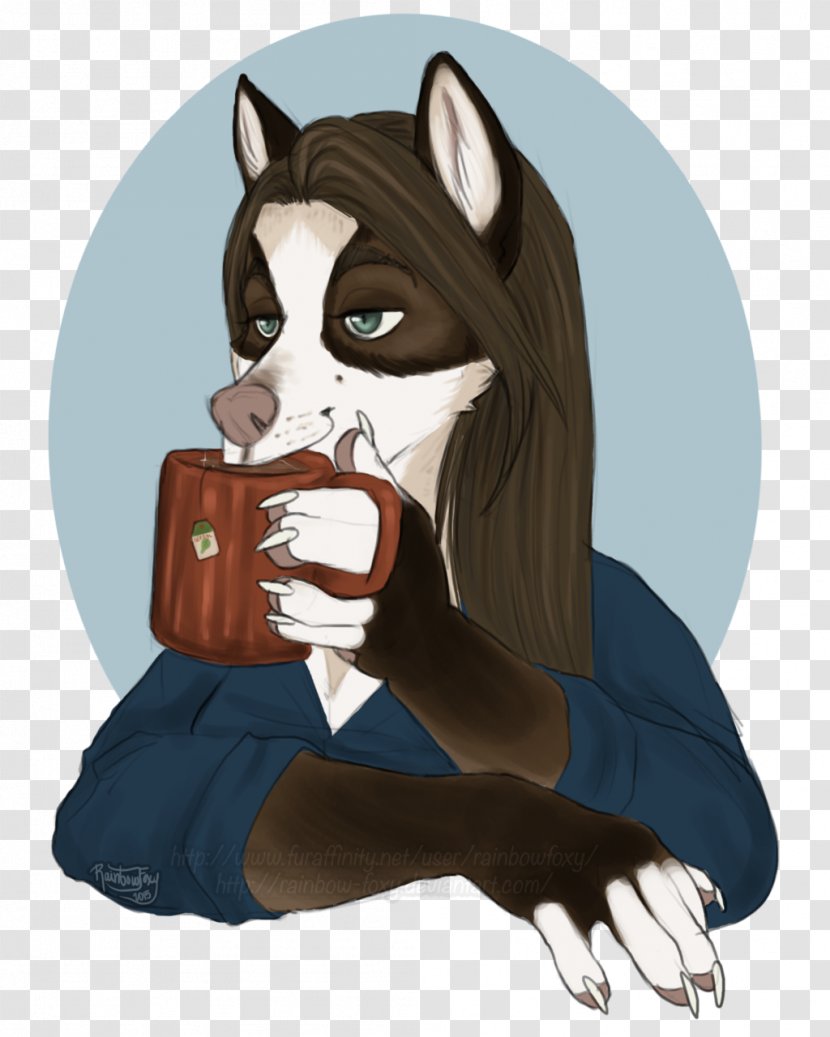 Drawing Canidae Character Horse - Sippin Transparent PNG