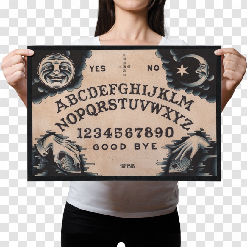 T-shirt Shoulder Ouija Sleeve Font Transparent PNG
