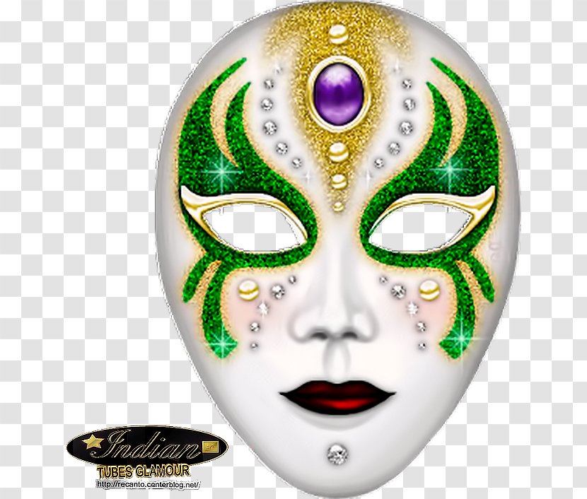 Venice Carnival Mask Animation Transparent PNG