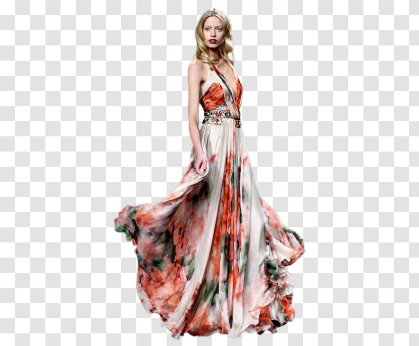 Evening Gown Woman Dress Red Transparent PNG