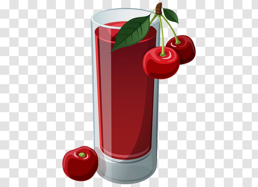 Juice Cherry Cocktail Smoothie Fruit - Food Transparent PNG