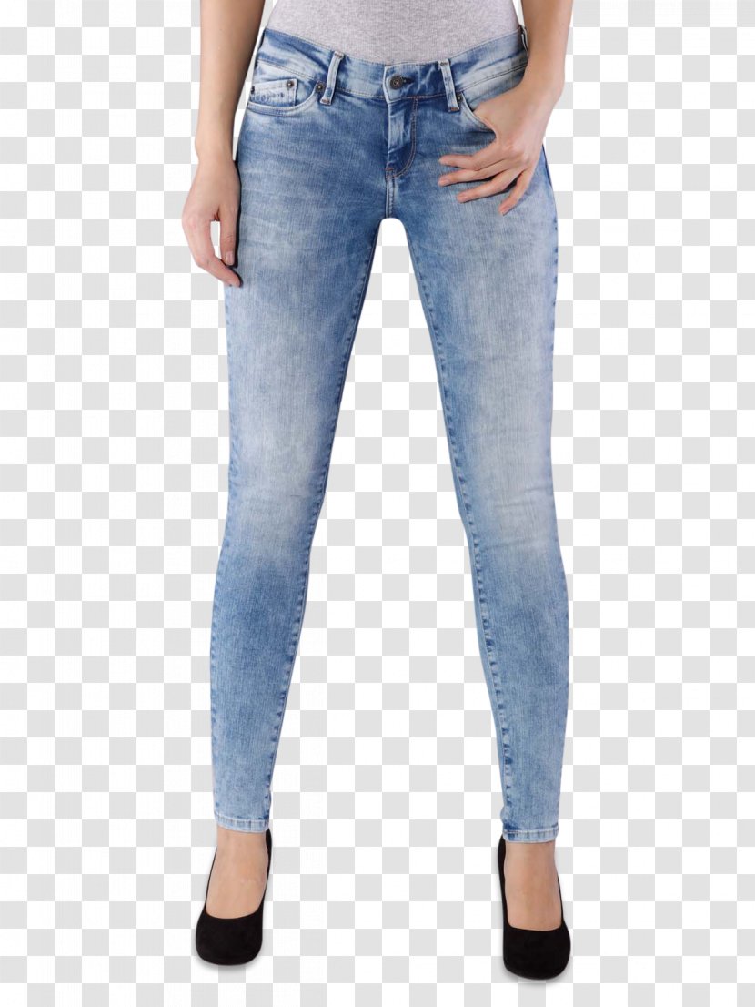 Jeans Denim Waist Leggings - Tree Transparent PNG