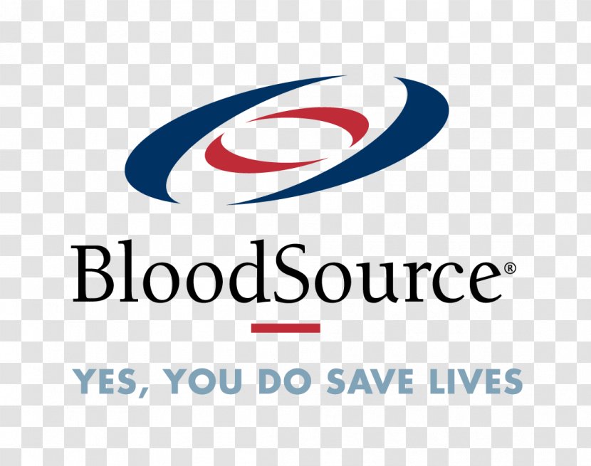 BloodSource Chico Shasta Donation - Text - Blood Bank Logo Transparent PNG