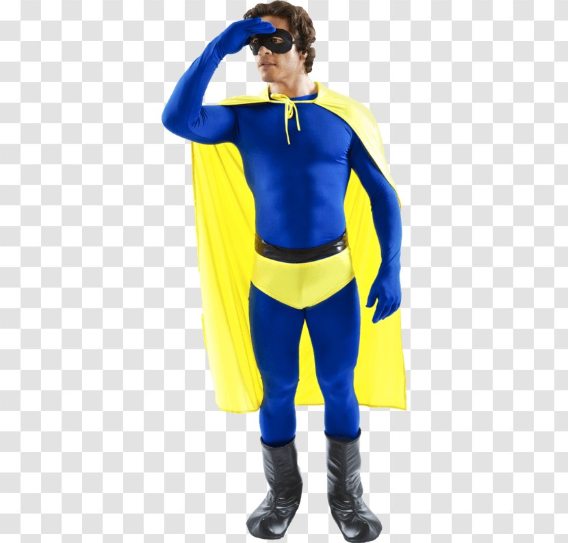 Superhero Costume Party Yellow White - Blue - Purple Transparent PNG