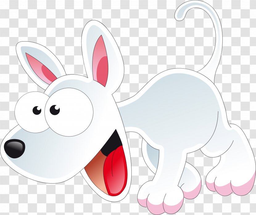 Domestic Rabbit Easter Bunny Hare - Cartoon Dog Transparent PNG
