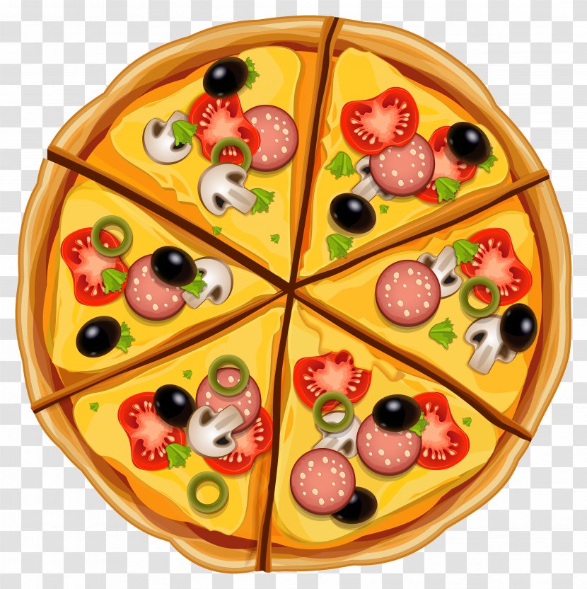Pizza Fast Food Italian Cuisine Clip Art Transparent PNG