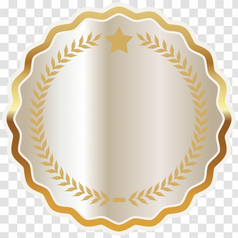 Seal Badge Clip Art - Award - White Clipart Image Transparent PNG