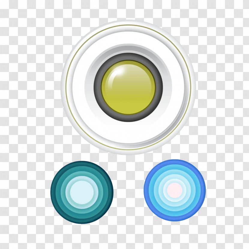 Circle Pattern - Product Design - Round Button Transparent PNG