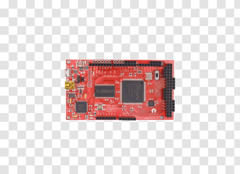 Field-programmable Gate Array Arduino Electronics Hardware Programmer Atmel AVR - Red - Serial Port Transparent PNG