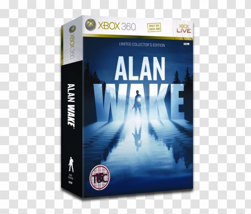 Xbox 360 Alan Wake Limited Collector's Edition Home Game Console Accessory Transparent PNG