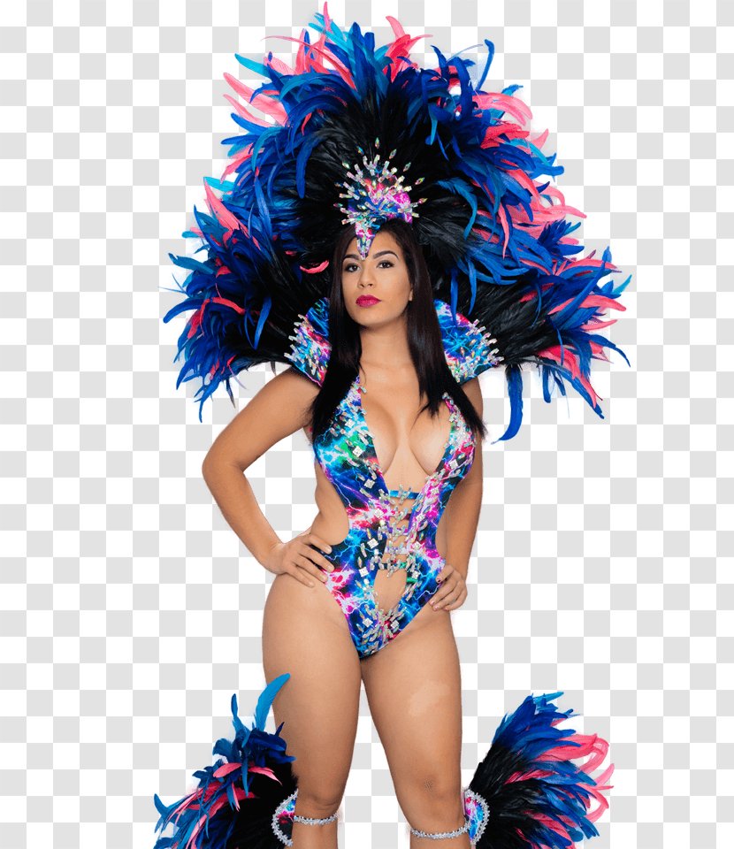 Carnival Costume Samba Fashion Feather - Festival Transparent PNG