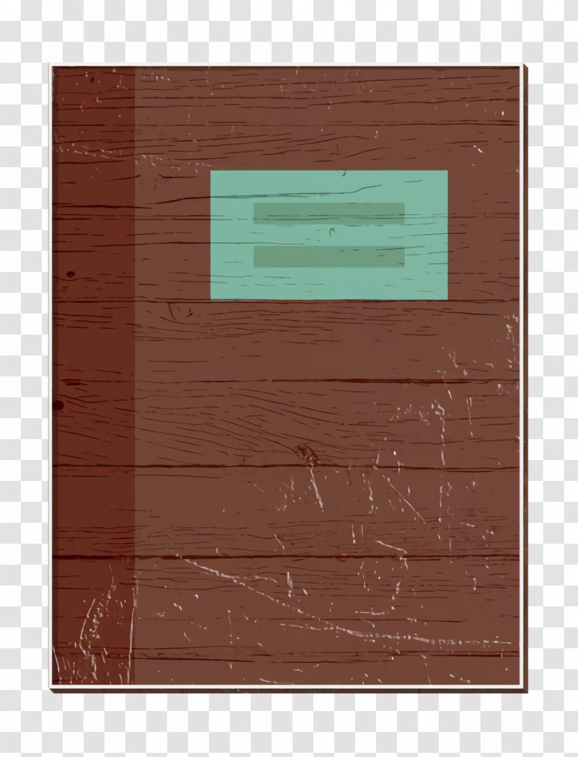Essential Icon Notebook - Brown - Hardwood Wood Transparent PNG