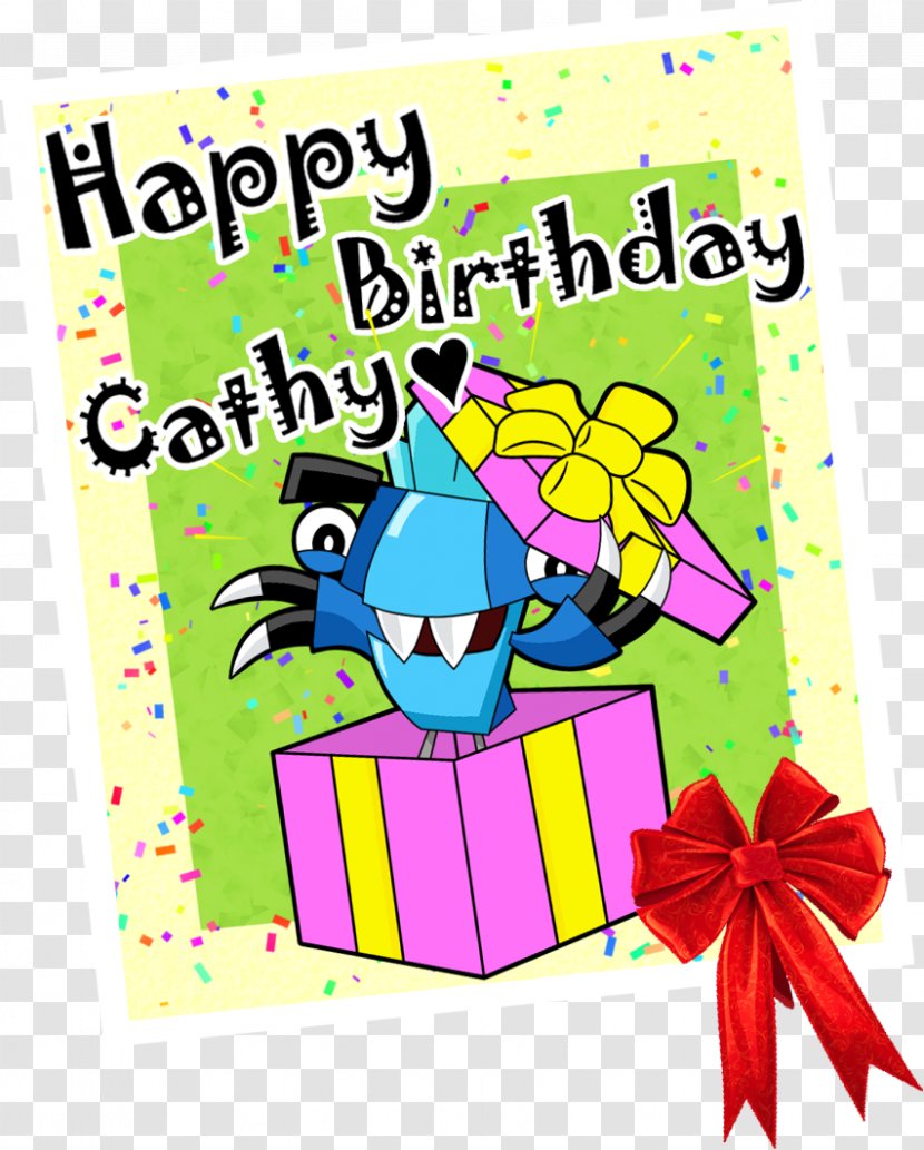 Birthday Cartoon Cathy Clip Art Gift - Happy Transparent PNG