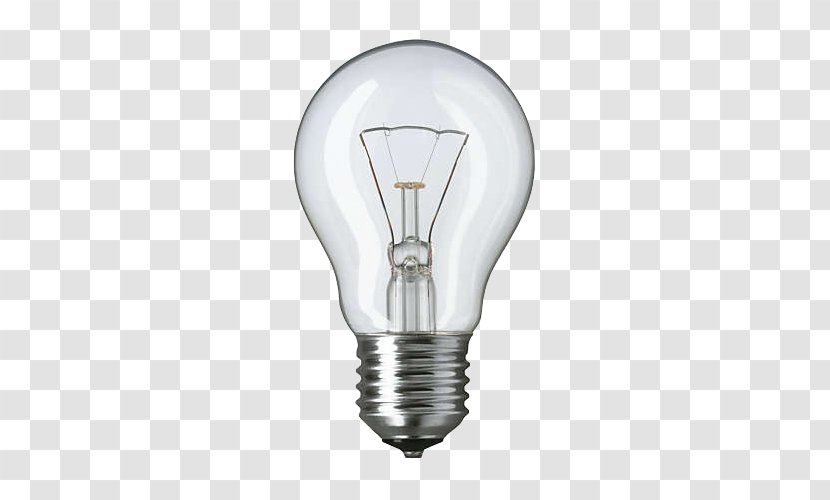 Incandescent Light Bulb Edison Screw Lamp Electric - Led Transparent PNG