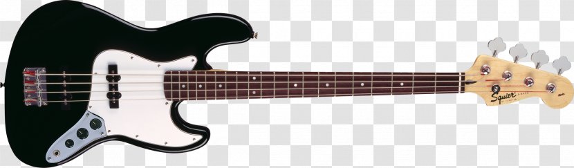 Fender Jazz Bass V Precision Mustang Squier - Watercolor - Guitar Transparent PNG