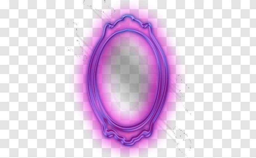 Pink Circle - Purple - Oval Transparent PNG