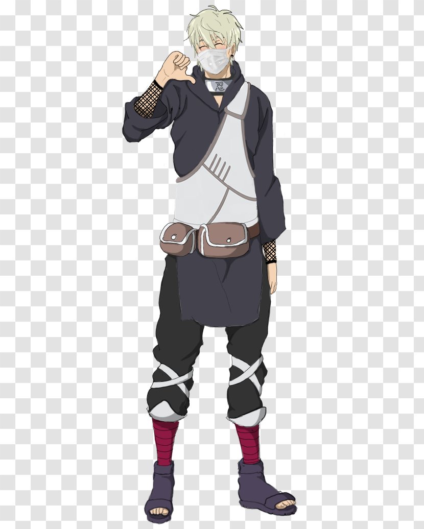 Naruto Uzumaki Character Ninja Deidara - Flower - Custom Akatsuki Cloak Transparent PNG