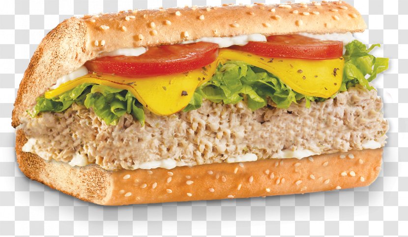 Breakfast Sandwich Fast Food Veggie Burger Hamburger Buffalo - Tuna Transparent PNG