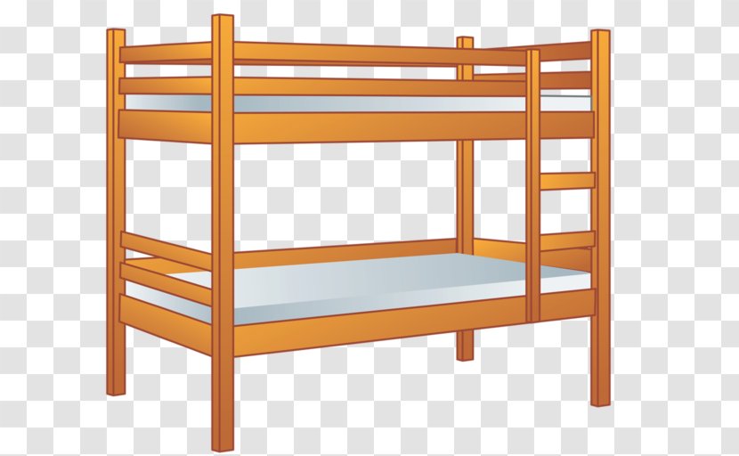 Furniture Wood Drawing Wardrobe Painting - Wooden Bed Transparent PNG