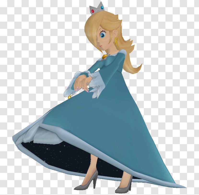 Rosalina Super Mario Galaxy Princess Peach Bowser Smash Bros. For Nintendo 3DS And Wii U - Fictional Character Transparent PNG