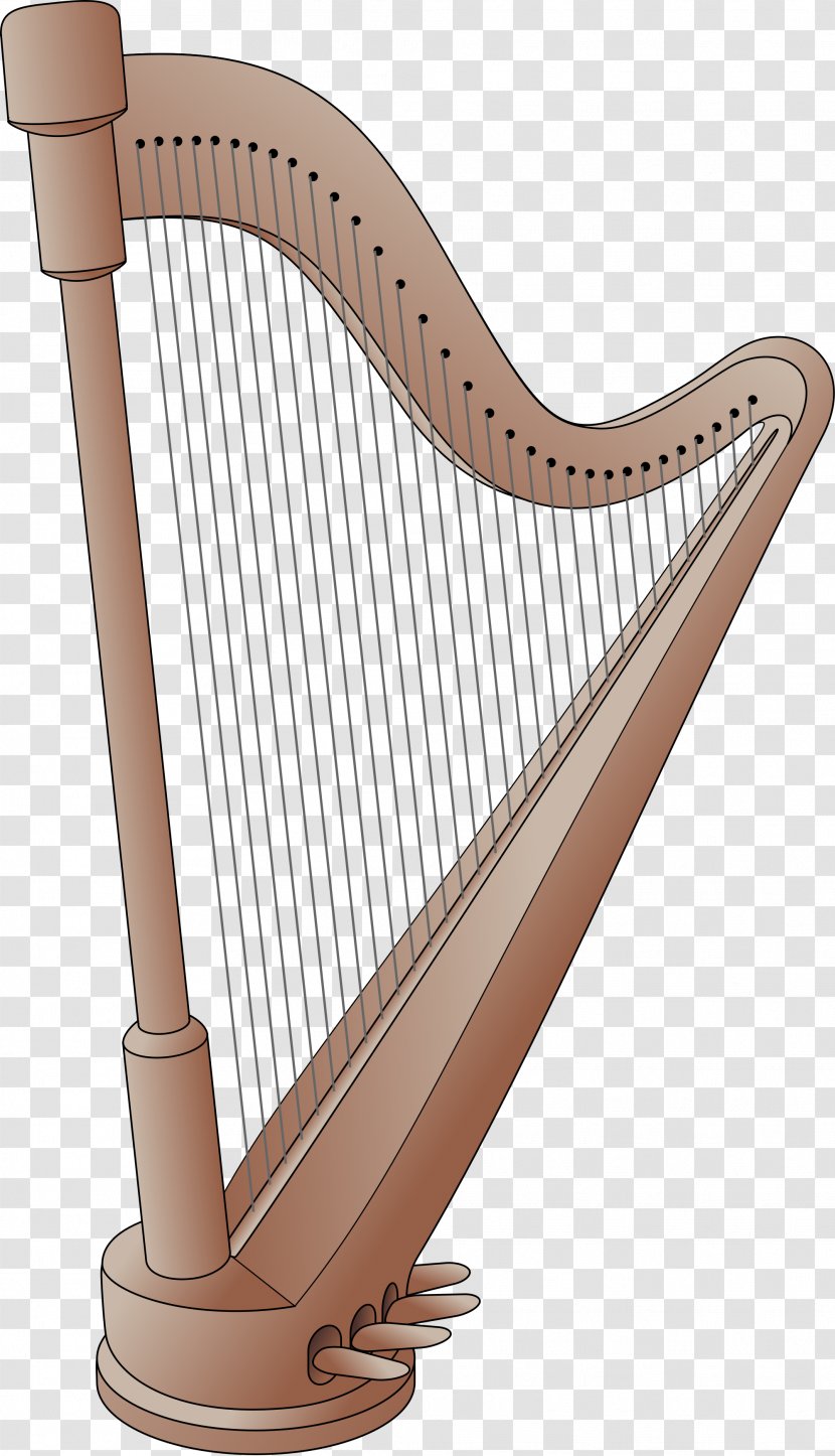 Harp Musical Instruments String - Tree Transparent PNG