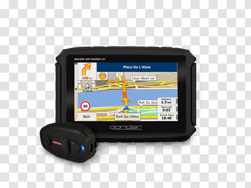 GPS Navigation Systems Motorcycle Automotive System Global Positioning - Gps Transparent PNG