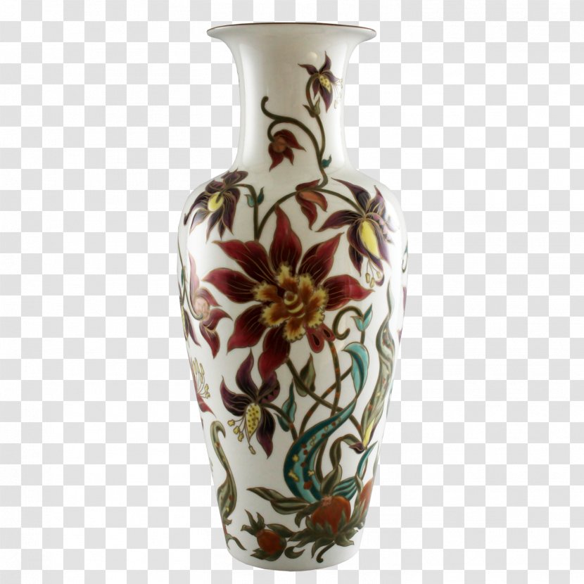 Alhambra-Vase Ceramic Porcelain Zsolnay - Vase Transparent PNG