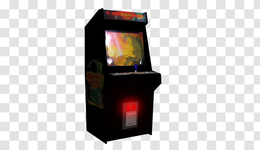 Arcade Cabinet Product Design Multimedia - Gadget - Dragons Lair Transparent PNG