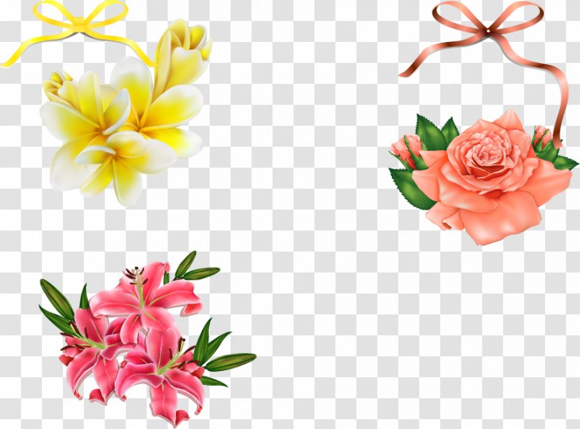 Flower Lilium 'Stargazer' Tiger Lily Clip Art - Floral Design - Continuous Gorgeous Flowers Transparent PNG