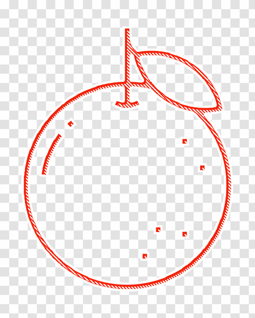 Fruit Icon Orange Icon Healthy Food Icon Transparent PNG