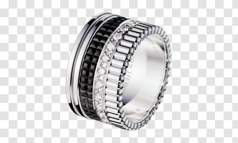 Boucheron Earring Jewellery Diamond - Luxury - Ring Transparent PNG