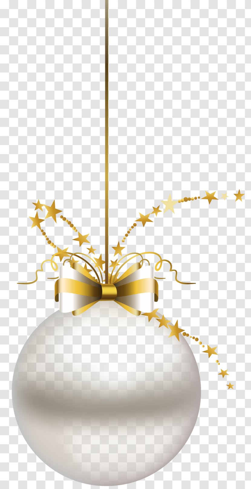 Christmas Ornament Ball Clip Art - Silver Balls Transparent PNG