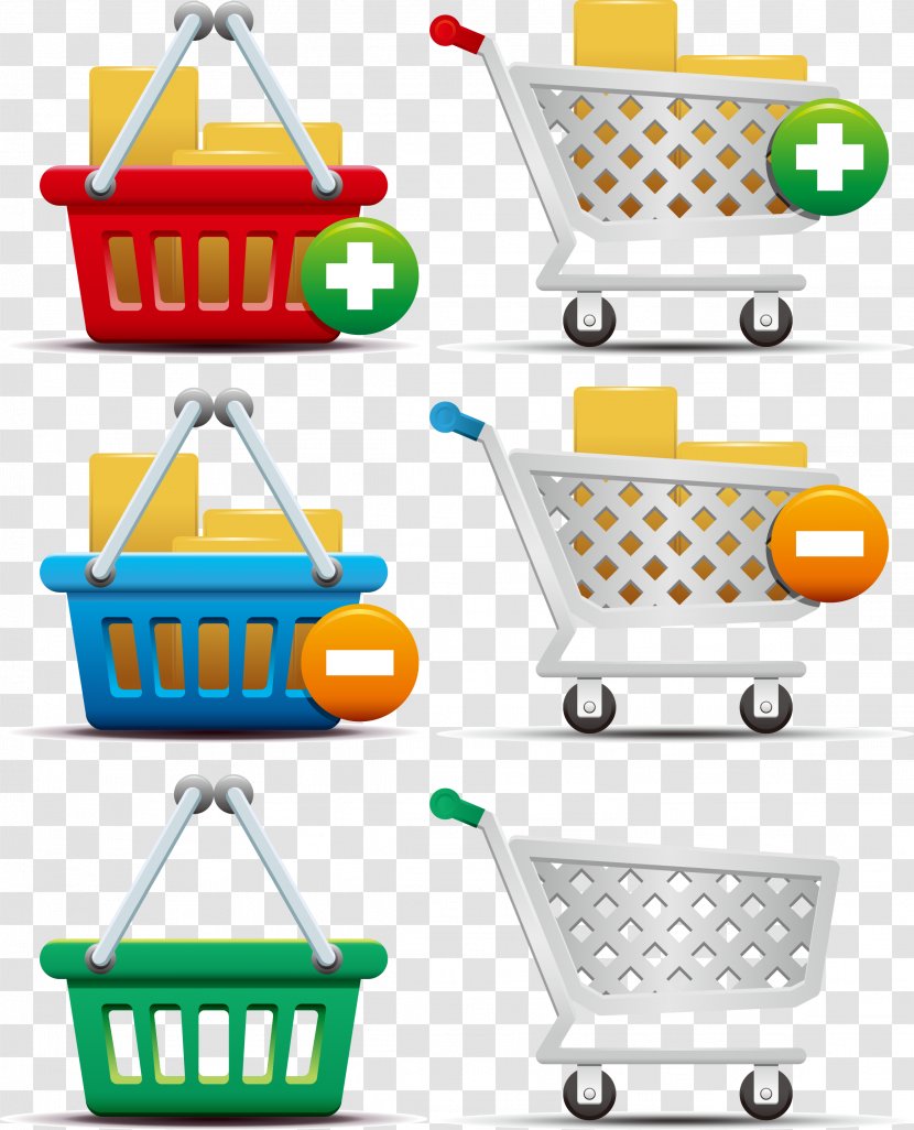 Shopping Cart Icon - E Commerce - Vector Transparent PNG
