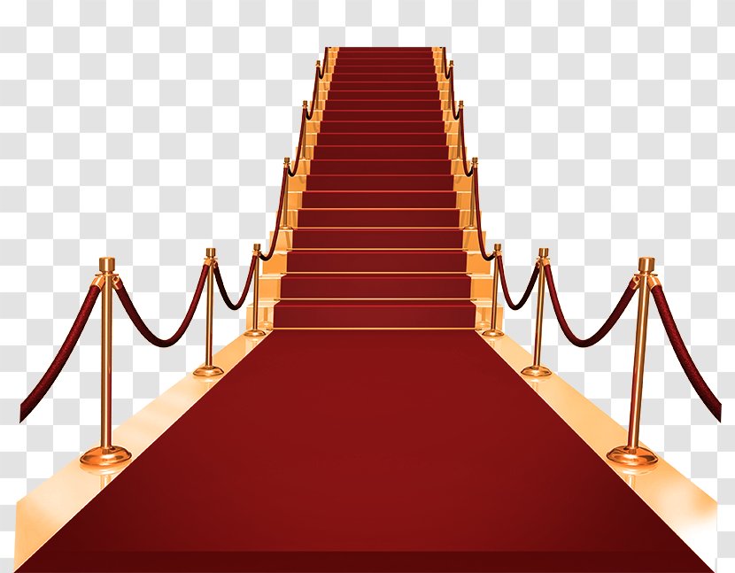 Red Carpet Clip Art - Stage Stairs Transparent PNG