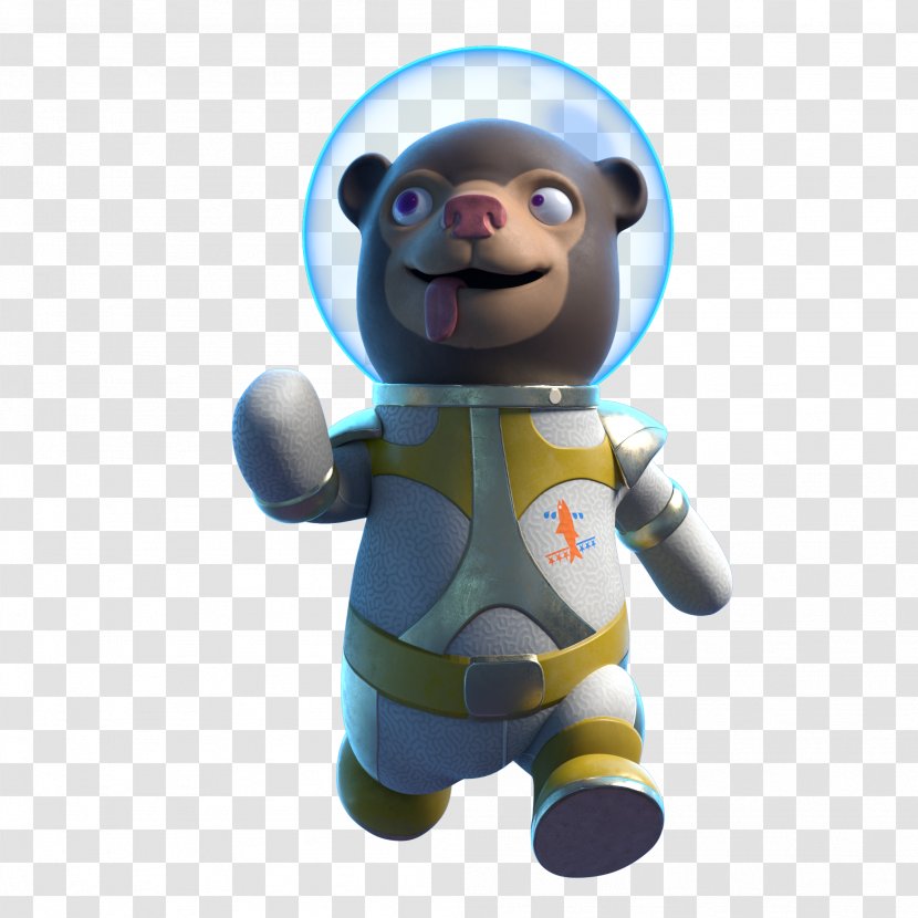 Bear Astronaut Fortnite Nineteen Eighty-Four Figurine - Chane Transparent PNG