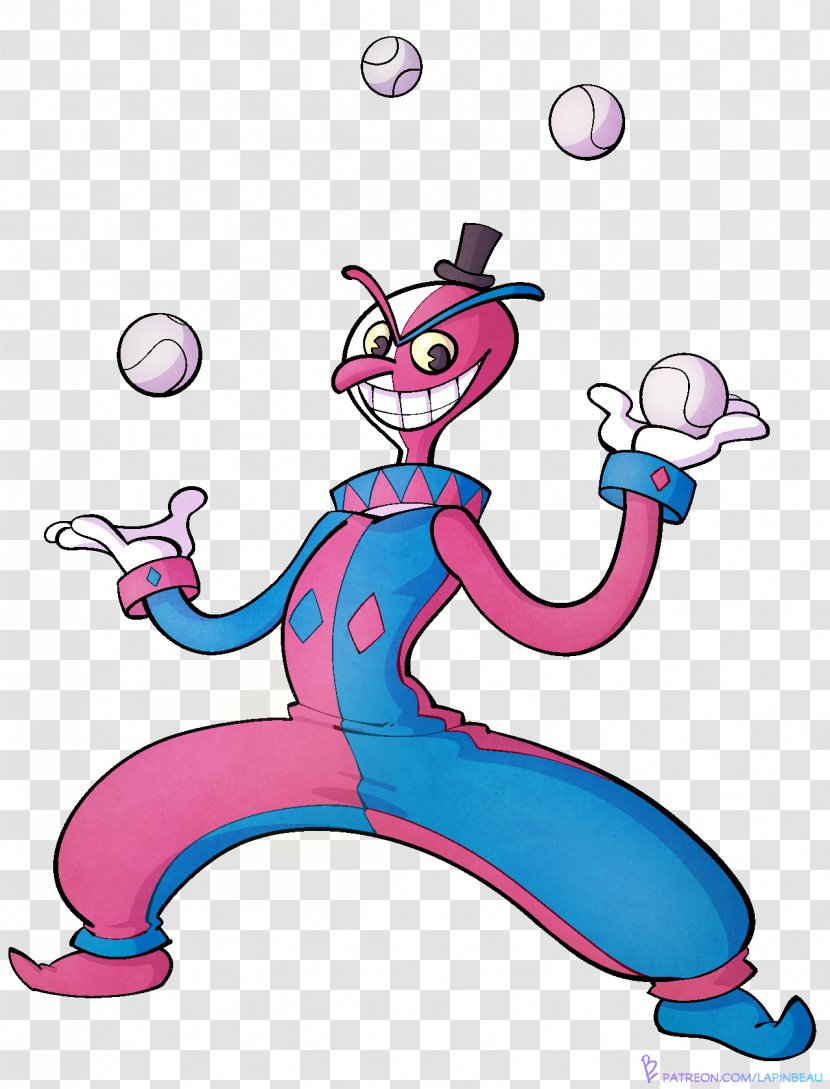 Cuphead Clown Character Video Games Image - Fictional Transparent PNG