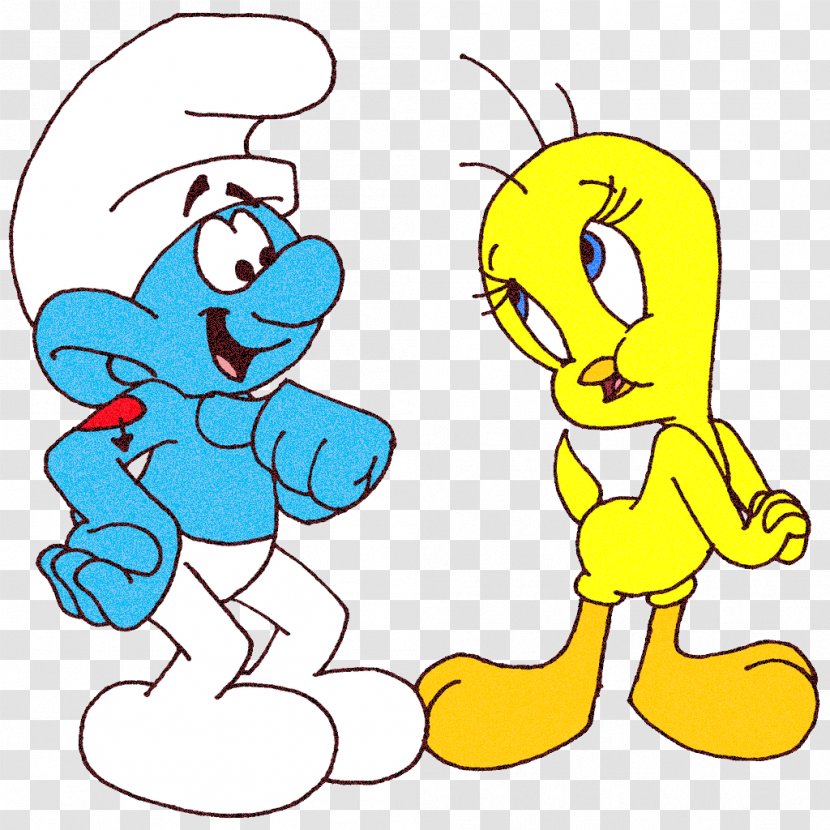 Hefty Smurf Cartoon - Pleased Happy Transparent PNG