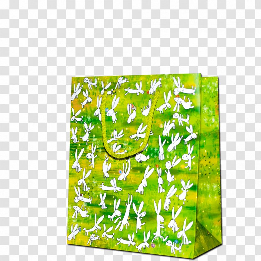 Paper Gift Wrapping Bag Easter - Year-end Wrap Material Transparent PNG