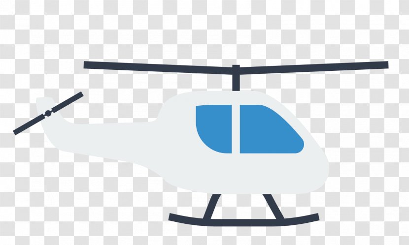 Helicopter Rotor Aircraft - White Vector Material Transparent PNG